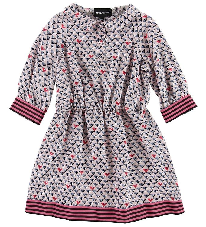 Emporio Armani Kjole Lyserød M. Print