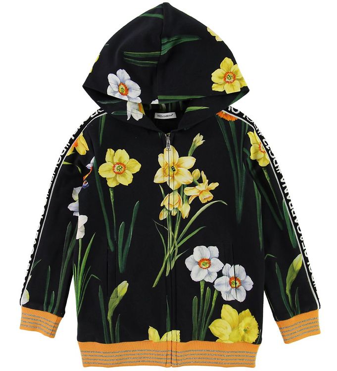 Dolce & Gabbana Cardigan Sort Blomster