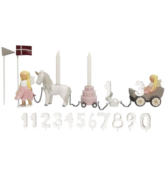 Kids by Friis Fødselsdagstog Blomsterfeer