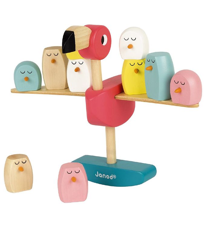 Image of Janod Balancespil - Flamingo - OneSize - Janod Spil (118931-648772)