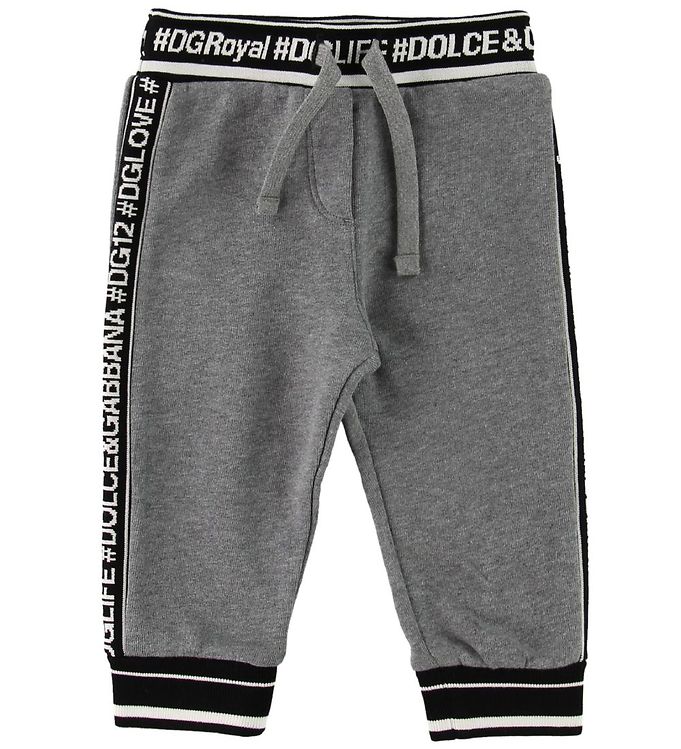 Dolce & Gabbana Sweatpants Gråmeleret