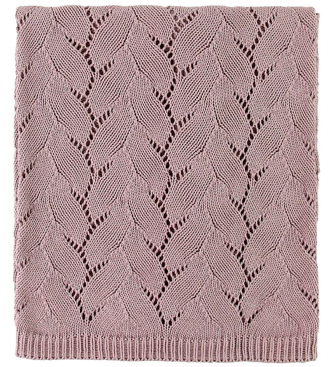 Nørgaard Madsens Tæppe - Strik - 75x100 - Rosa