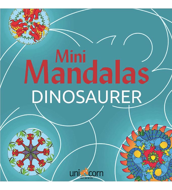 Image of Mini Mandalas Malebog - Dinosaurer - OneSize - Mandalas Malebog (120329-655401)