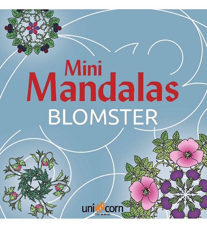 image of Mini Mandalas Malebog - Blomster