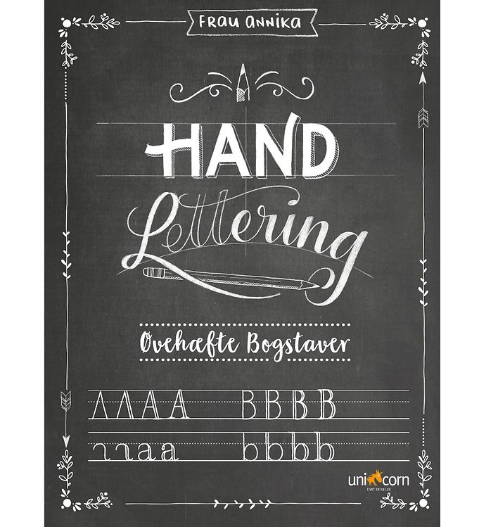 Image of Hand Lettering - Øvehæfte Bogstaver (120352-655425)