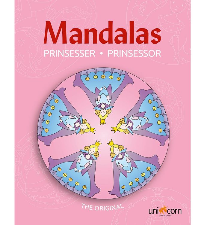Image of Mandalas Malebog - Prinsesser - OneSize - Mandalas Malebog (120336-655409)
