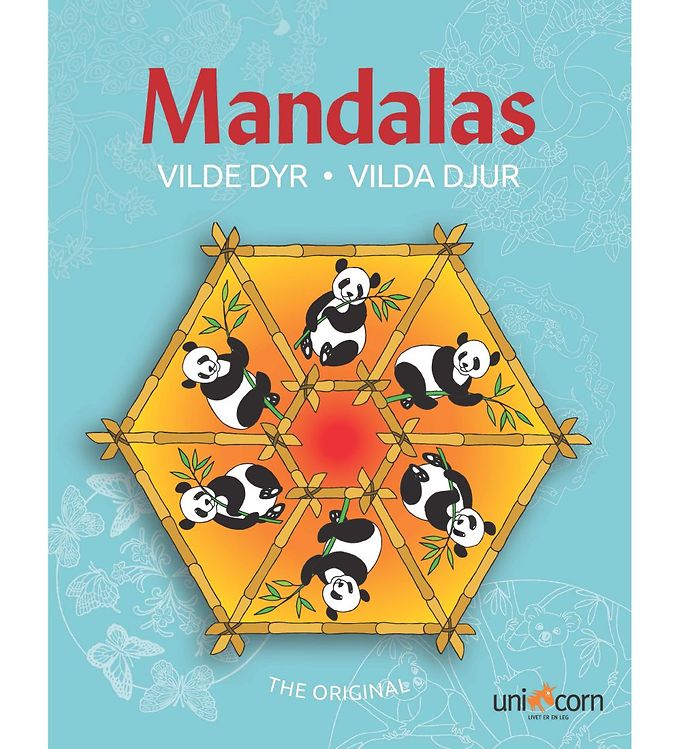Image of Mandalas Malebog - Vilde Dyr - OneSize - Mandalas Malebog (120448-655945)