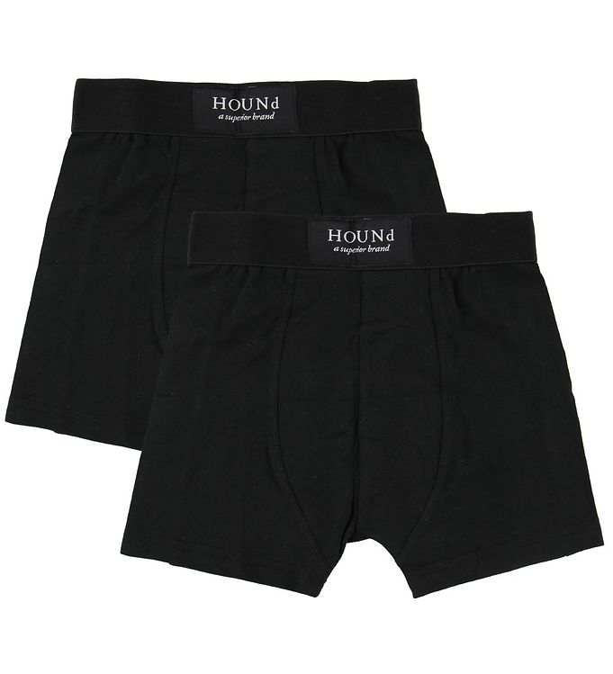 2: Hound Boxershorts - 2-pak - Sort