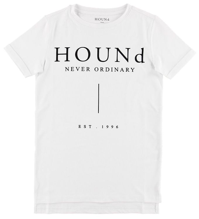 Hound T-shirt - Hvid m. Logo