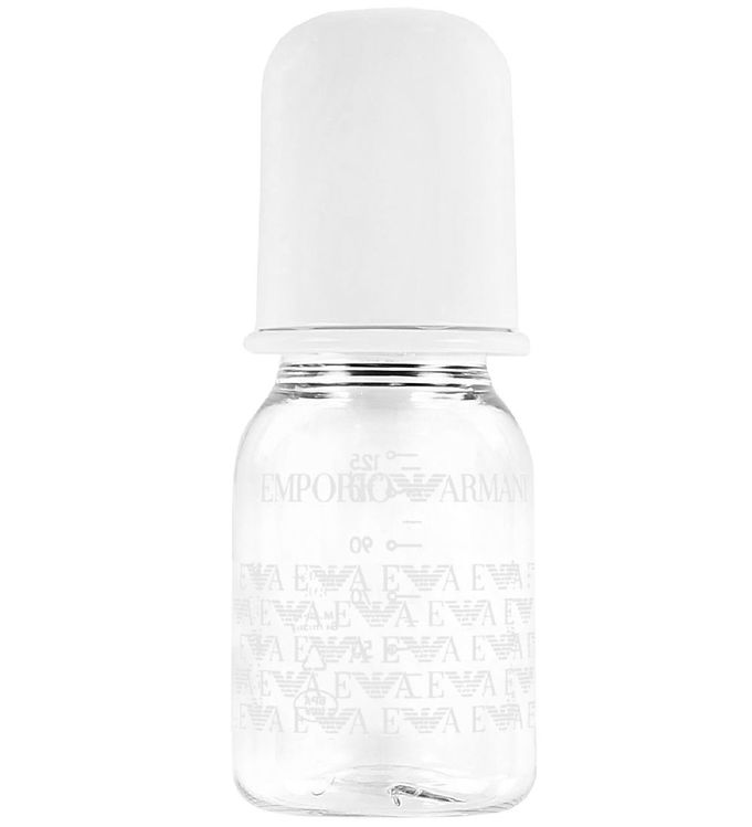 #2 - Emporio Armani Sutteflaske - Plast/Silikone - 125 ml - Hvid