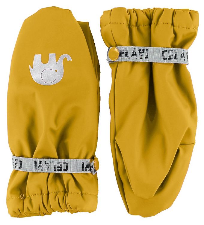 CeLaVi Luffer m. Fleece - PU - Gul