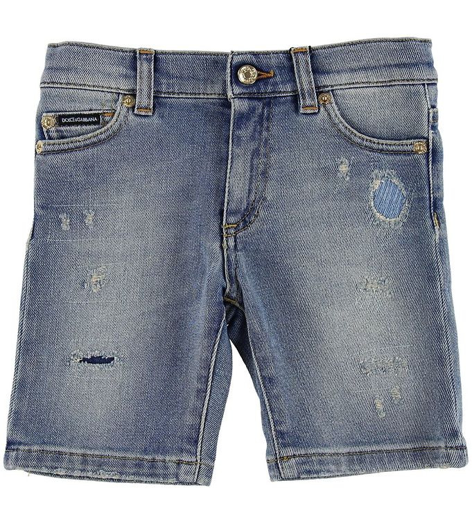 8: Dolce & Gabbana Shorts - Denim - Blå