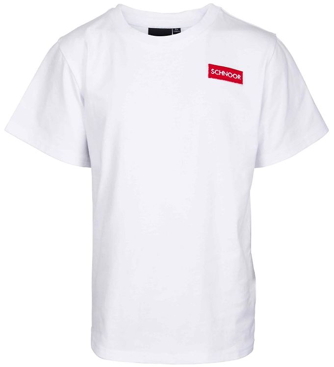 Image of Schnoor T-shirt - Hvid - 10 år (140) - Schnoor T-Shirt (125724-682139)