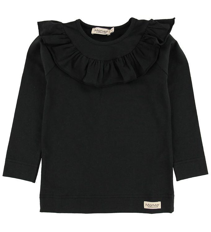 #2 - MarMar Jersey Black Tessie Bluse