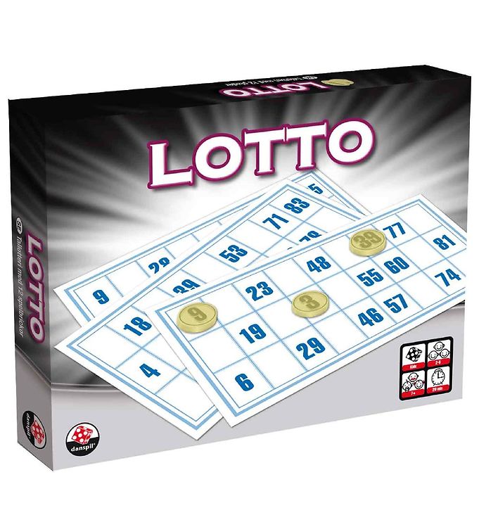 4: Danspil Aktivitetsspil - Lotto