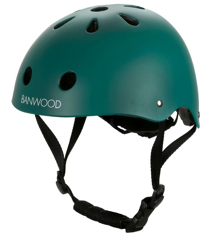 Image of Banwood Cykelhjelm - Classic - Mørkegrøn - OneSize - Banwood Cykelhjelm (126717-687621)