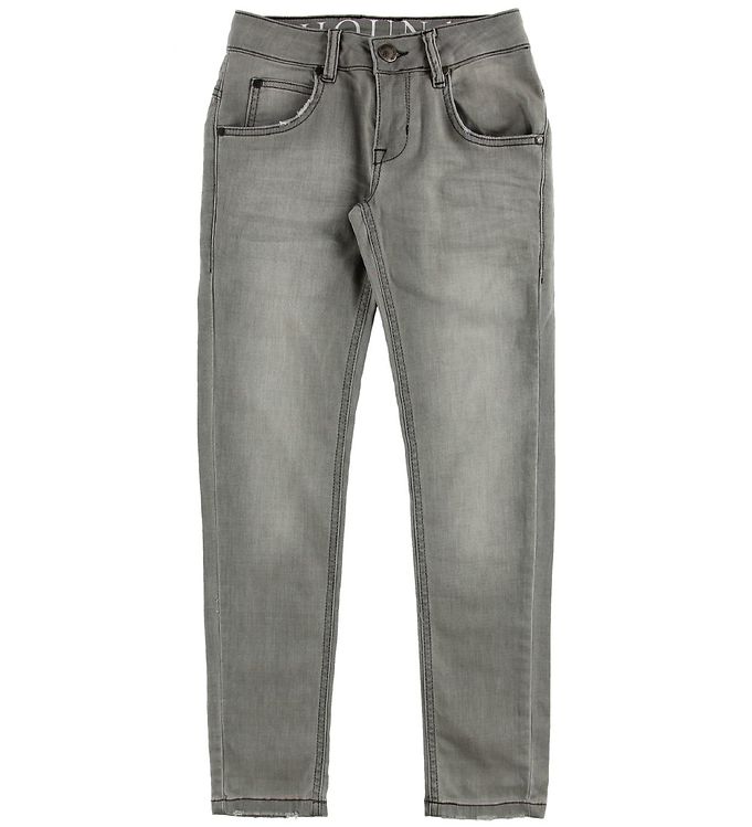Image of Hound Jeans - Grå Denim - 10 år (140) - Hound Bukser - Jeans (129360-703580)