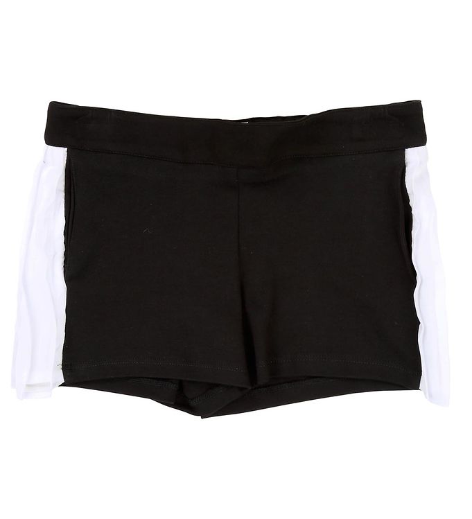 Karl Lagerfeld Shorts Sort/hvid M. Flæser