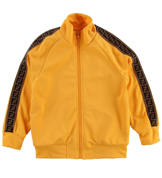 Image of Fendi Kids Cardigan - Track - Gul m. Stribe (130930-711412)