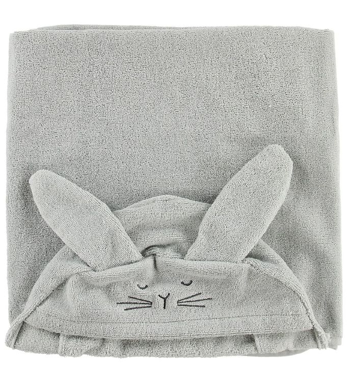 Pippi Badehåndklæde med Hætte Harbor Mist