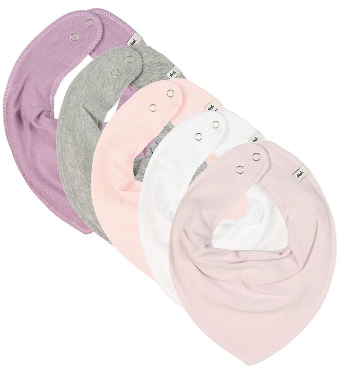 Pippi Bandana Hagesmæk 5-pak Rose
