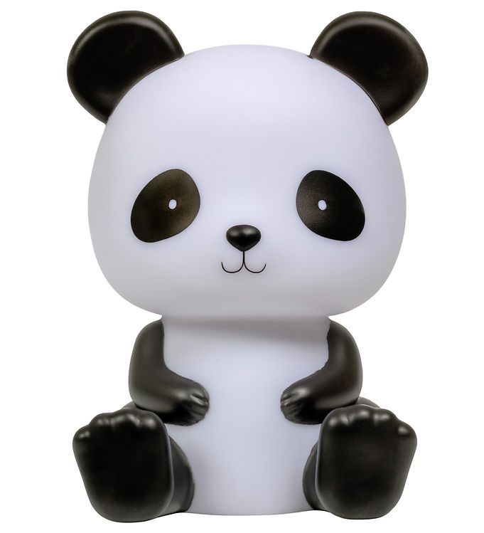 Billede af A Little Lovely Company Natlampe - Panda - 19 cm - Sort/Hvid