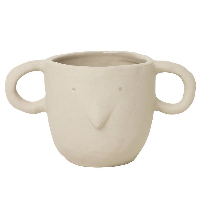 Billede af ferm Living Krukke - Keramik - Lille - 9 cm - Sand