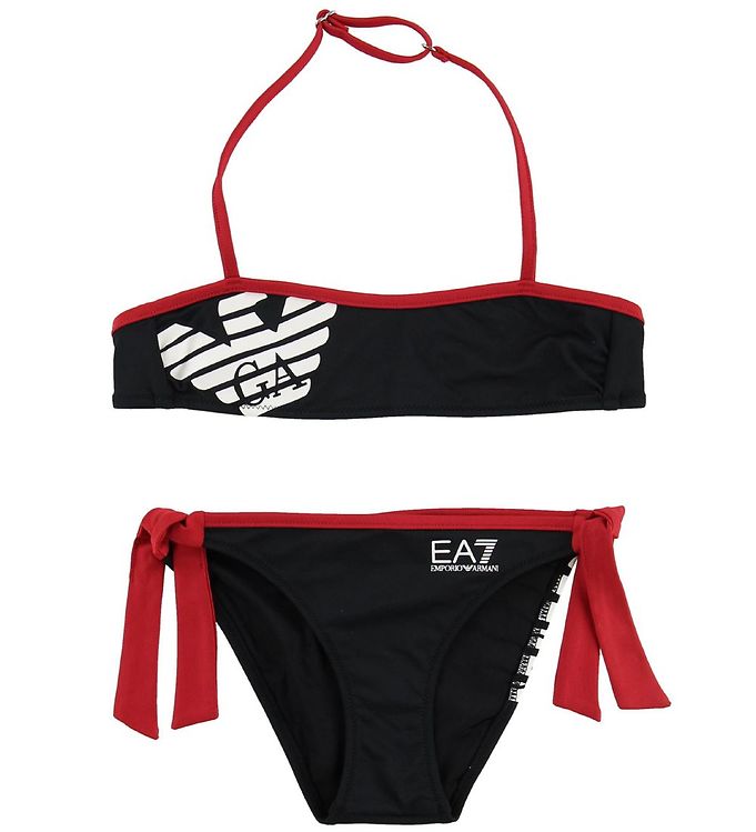 Billede af EA7 Bikini - Sort m. Rød - 8 år (128) - EA7 Bikini