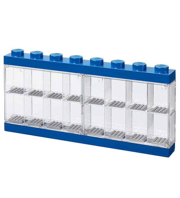 Image of Lego Storage Minifigur Display - 16 rum - 38 cm - Blå - OneSize - Lego Storage Boks (133690-723902)