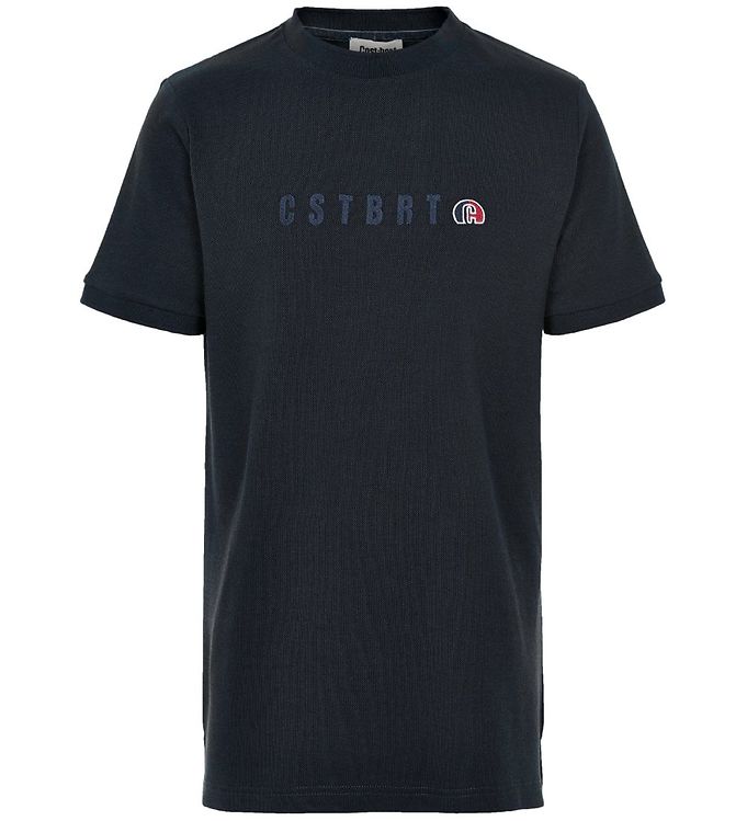5: Cost:Bart T-shirt - Fox - Navy m. Broderi