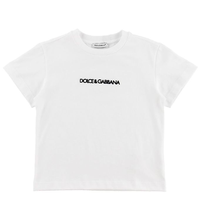 Dolce & Gabbana T-shirt - DNA Hvid m. Logo male