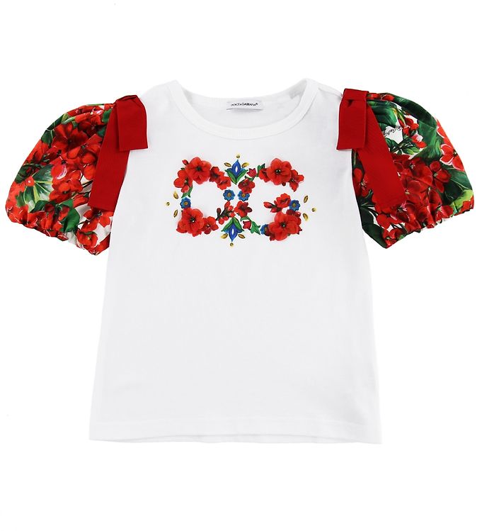 Dolce & Gabbana T Shirt Portofino Hvid