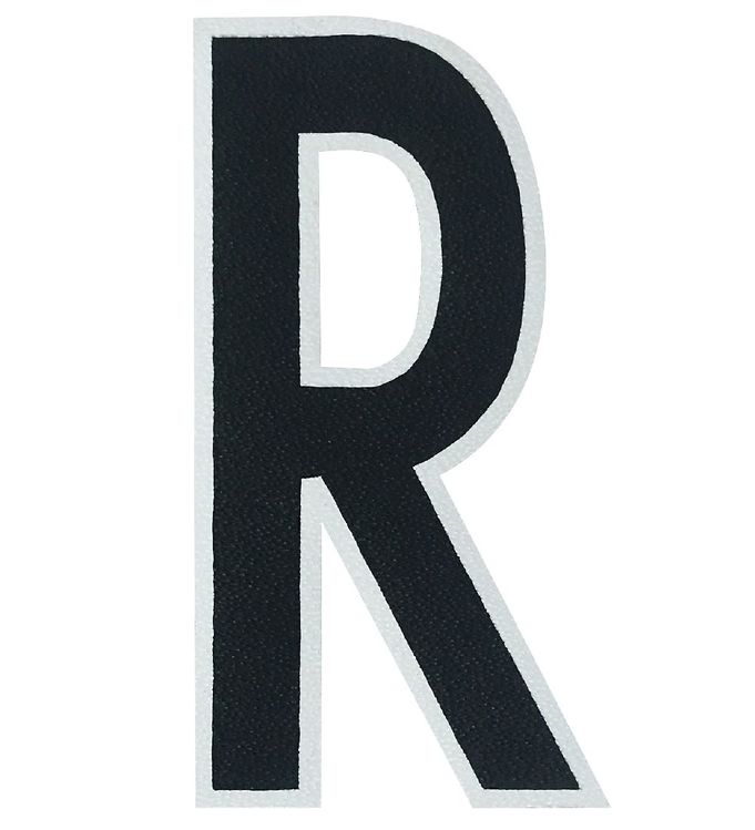 Billede af Design Letters Klistermærke - Mobil - R - 5cm - Black - OneSize - Design Letters Klistermærker