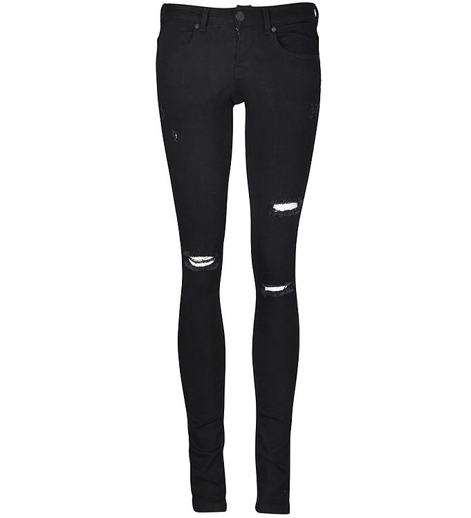 Cost:bart Jeans Nanna Sort Slidhuller