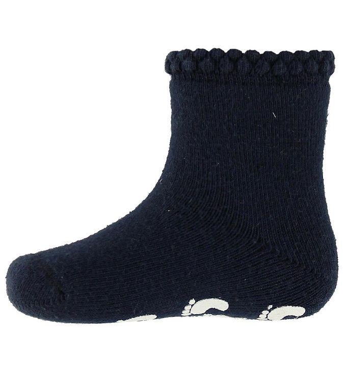 11: Condor Strømper m. Antiskrid - Navy