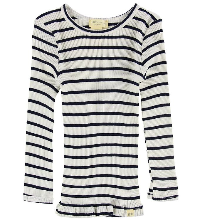 Image of Minimalisma Bluse - Bergen - Silke/Bomuld - Sailor - 2-3 år (92-98) - Minimalisma Bluse (141581-763325)