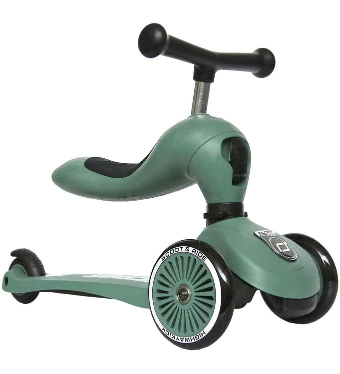 Image of Scoot and Ride Highway Kick 1 - Forest - OneSize - Scoot and Ride Løbehjul (142855-770672)