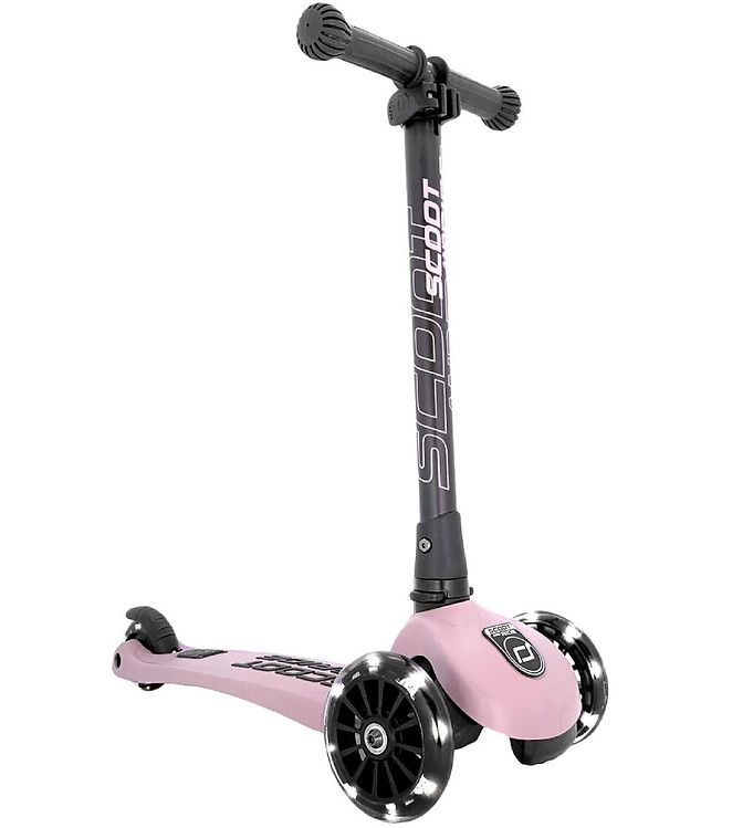 Image of Scoot and Ride Highway Kick 3 - LED - Rose - OneSize - Scoot and Ride Løbehjul (142858-770675)
