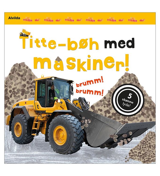 Image of Alvilda Bog - Titte-Bøh Med Maskinerne! - Dansk - OneSize - Alvilda Billedbog (143848-775649)