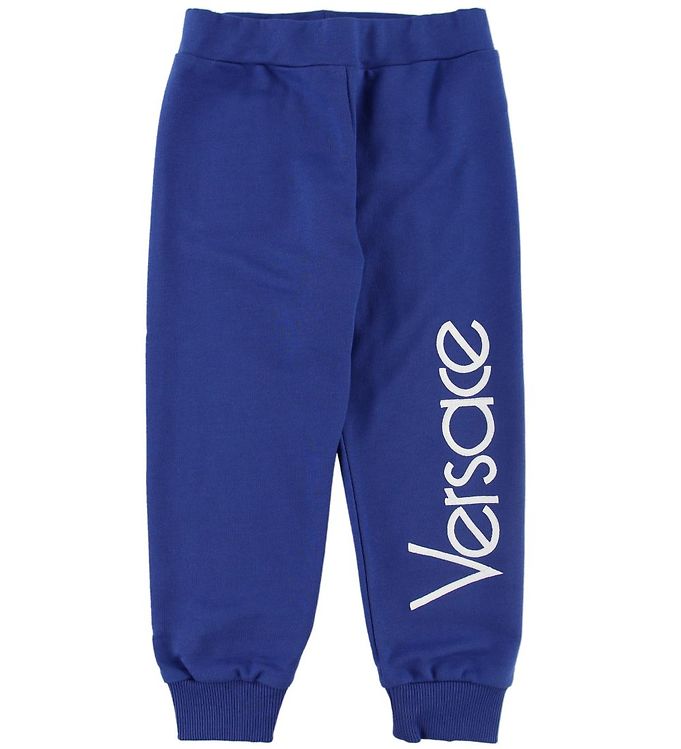 12: Versace Sweatpants - Blå m. Print