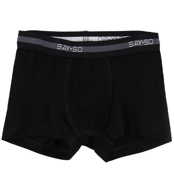 Image of Say-So Boxershorts - Sort (147062-794265)
