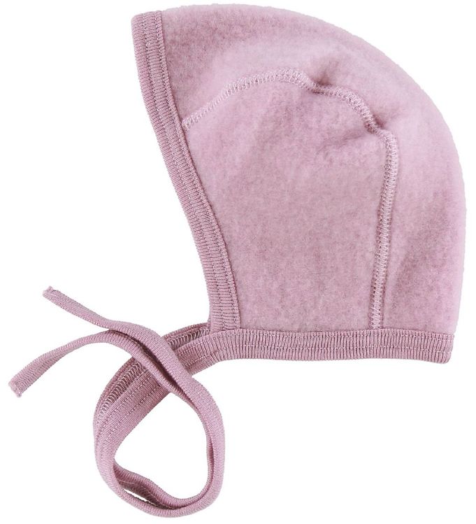 Image of Engel Babyhjelm - Uld - Meleret Rosa - 50/56 - Engel Babyhjelm (147666-796709)
