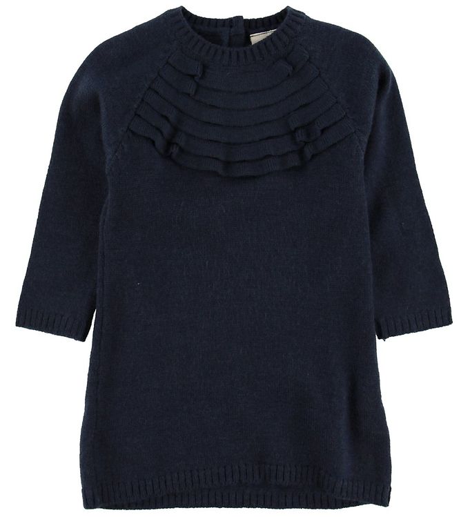 #2 - En Fant Kjole - Uld - Navy