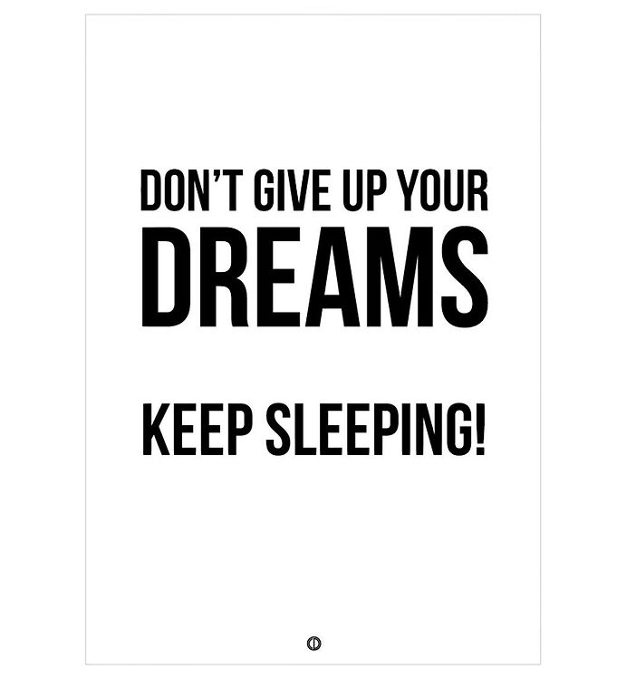 Citatplakat Plakat - A3 - Don´t Give Up On Your Dreams