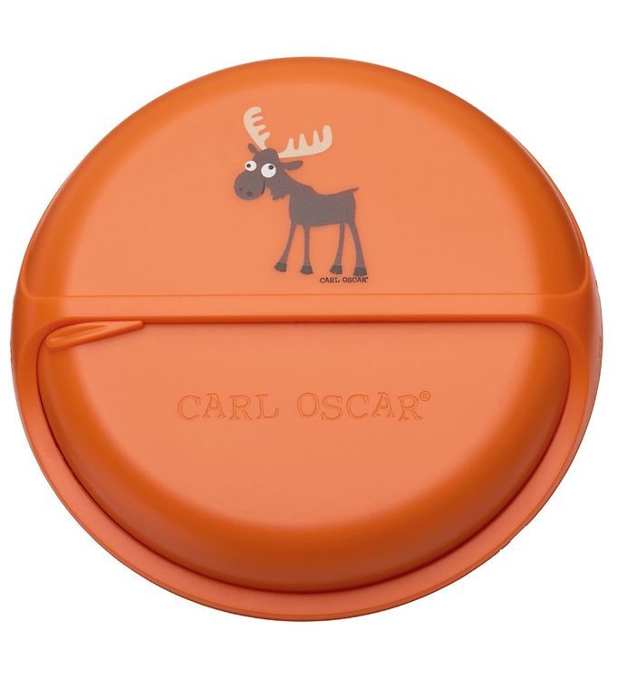 Image of Carl Oscar Snackbox - 15 cm - Orange Elg - OneSize - Carl Oscar Madkasse (149534-804484)