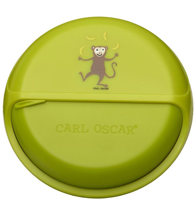 Image of Carl Oscar Snackbox - 15 cm - Lime Monkey (149473-804398)