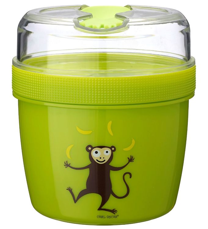 Carl Oscar N'ice Cup Kids med køleelement - Abe (Lime)