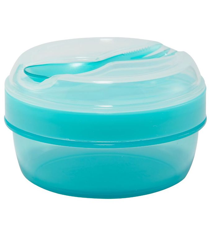 Carl Oscar Snackbox m. Køleelement - 7 cm - Turquoise