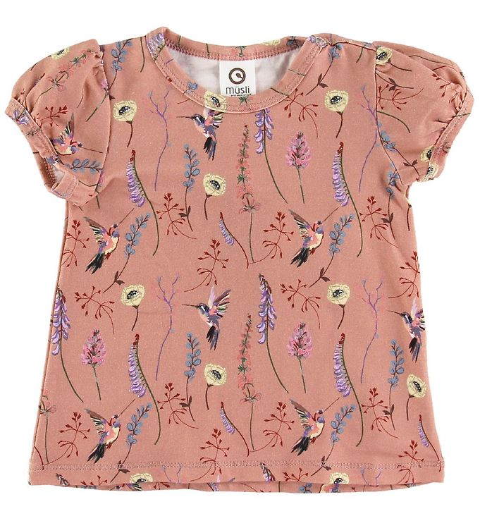 Müsli T-shirt - Hummingbird - Dream Blush