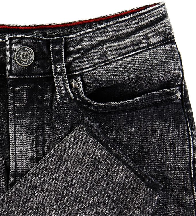 Tommy Hilfiger Jeans - Mørkegrå Denim » Fri fragt i